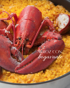 Receta fácil de arroz meloso con bogavante 🦞